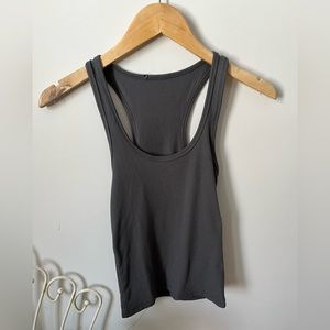 Slate grey racer back tank by Streetwear Society, Sz S